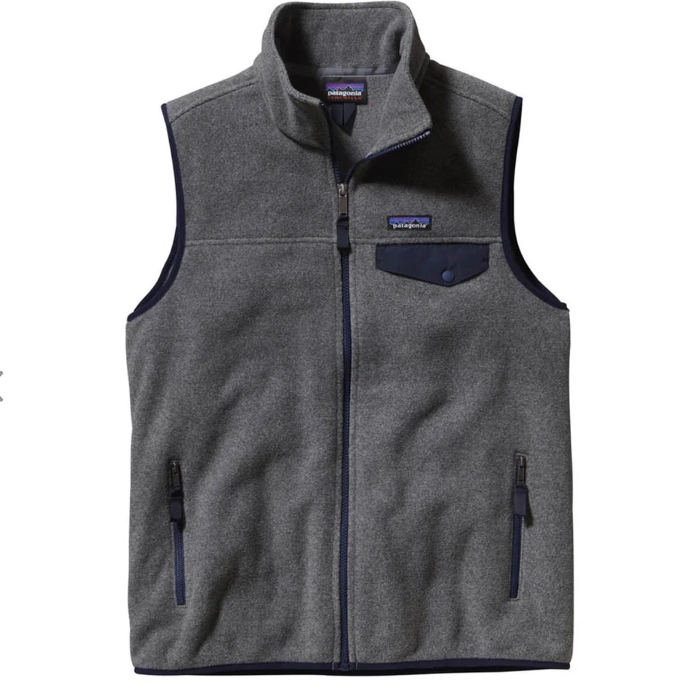 Patagonia Gray Fleece Vest